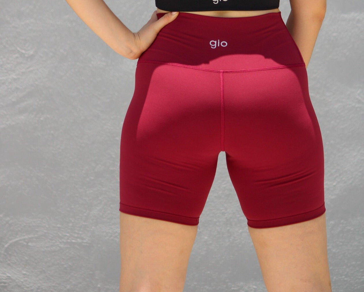 Biker short tinto