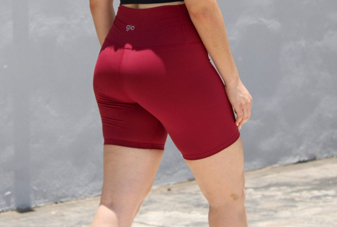 Biker short tinto