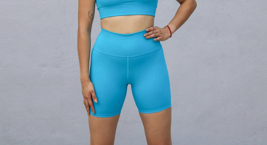 Biker short azul